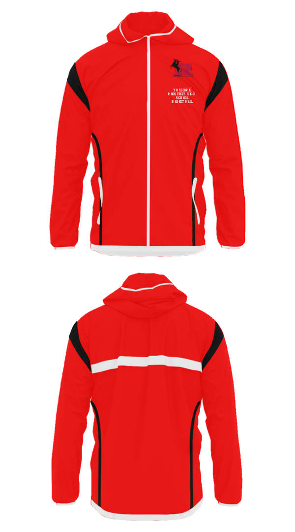 Windbreaker, Theodore Roosevelt High School Basketball, Men's Basketball, Teamtime, Team time, sublimation, custom sports apparel, team uniforms, spirit wear, spiritwear, sports uniforms, custom shirts, team store, custom team store, fundraiser sports, apparel fundraiser
