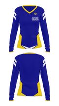 Sunnyside High School Wrestling 98168511 Women's Long Sleeve V-neck Shirt - 31