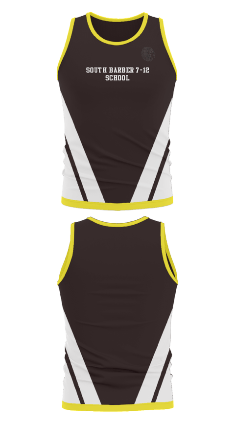 Tank Top, South Barber 7-12 School, Spirit Store, Teamtime, Team time, sublimation, custom sports apparel, team uniforms, spirit wear, spiritwear, sports uniforms, custom shirts, team store, custom team store, fundraiser sports, apparel fundraiser