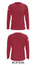 Ithaca High School Bowling 85996833 Long Sleeve Performance Shirt - 18