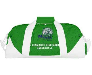 Duffle Bag, El Diamante High School Basketball, Women's Basketball, Teamtime, Team time, sublimation, custom sports apparel, team uniforms, spirit wear, spiritwear, sports uniforms, custom shirts, team store, custom team store, fundraiser sports, apparel fundraiser