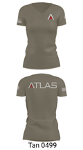 ATLAS 52779746 Women's Short Sleeve V-neck Shirt - 36