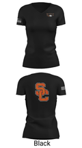 South Charleston High School Wrestling 65389463 Women's Short Sleeve V-neck Shirt - 14