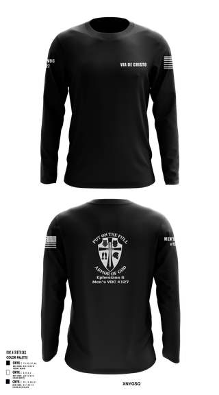 Long Sleeve Performance Shirt, Service AideService AideVia De Cristo, , Teamtime, Team time, sublimation, custom sports apparel, team uniforms, spirit wear, spiritwear, sports uniforms, custom shirts, team store, custom team store, fundraiser sports, apparel fundraiser