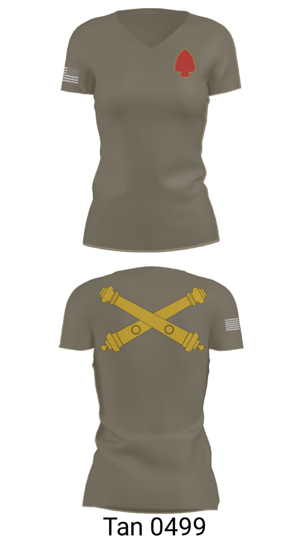 Women's Short Sleeve Vneck Shirt, , National Guard, Teamtime, Team time, sublimation, custom sports apparel, team uniforms, spirit wear, spiritwear, sports uniforms, custom shirts, team store, custom team store, fundraiser sports, apparel fundraiser