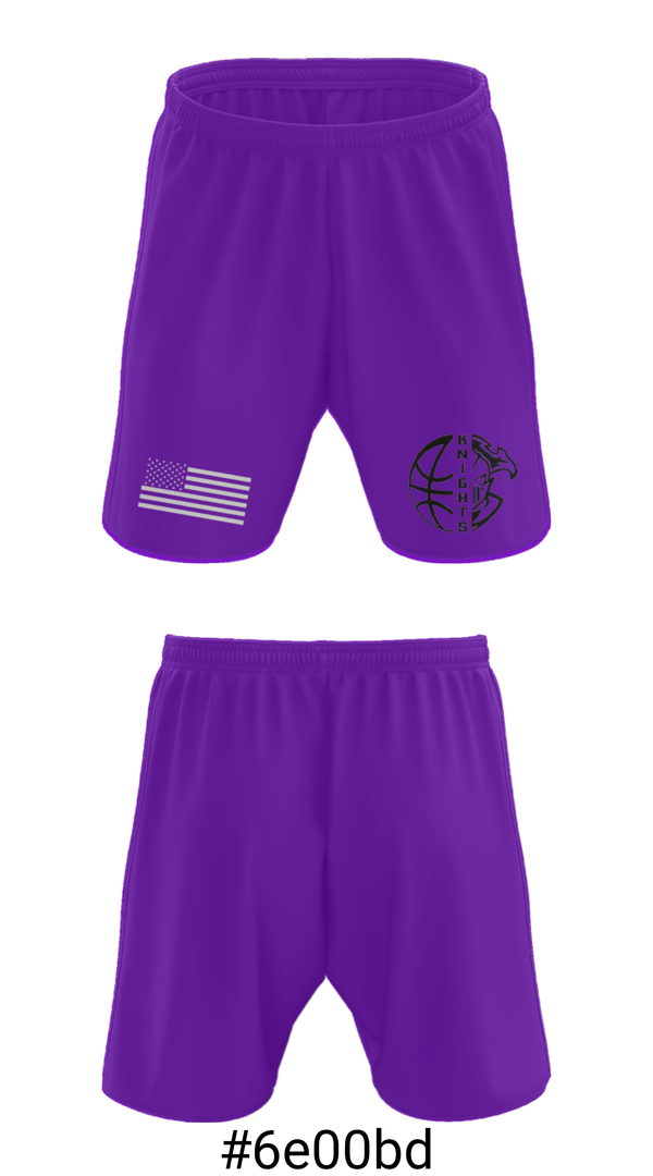 Athletic Shorts With Pockets, Shadow Hills Knights, Men's Basketball, Teamtime, Team time, sublimation, custom sports apparel, team uniforms, spirit wear, spiritwear, sports uniforms, custom shirts, team store, custom team store, fundraiser sports, apparel fundraiser