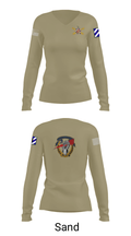 5-7 CAV 20427407 Women's Long Sleeve V-neck Shirt - 47