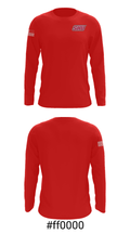 Sacred Heart University Basketball 92807732 Long Sleeve Performance Shirt - 18