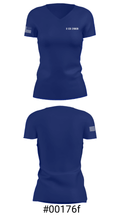 E CO 21BEB 21998530 Women's Short Sleeve V-neck Shirt - 4