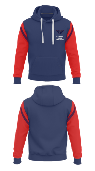 Hoodie, Fivay High School Basketball, Men's Basketball, Teamtime, Team time, sublimation, custom sports apparel, team uniforms, spirit wear, spiritwear, sports uniforms, custom shirts, team store, custom team store, fundraiser sports, apparel fundraiser
