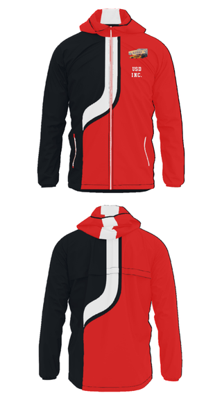 Windbreaker, USD INC., , Teamtime, Team time, sublimation, custom sports apparel, team uniforms, spirit wear, spiritwear, sports uniforms, custom shirts, team store, custom team store, fundraiser sports, apparel fundraiser