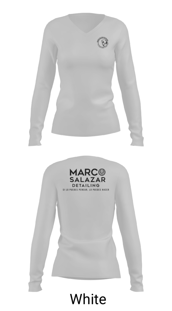 Women's Long Sleeve Vneck Shirt, Detailing pro, , Teamtime, Team time, sublimation, custom sports apparel, team uniforms, spirit wear, spiritwear, sports uniforms, custom shirts, team store, custom team store, fundraiser sports, apparel fundraiser