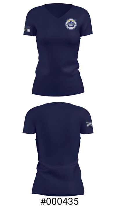 Coastal Washington County Institute Of Technology 59548496 Women's Short Sleeve V-neck Shirt - 21