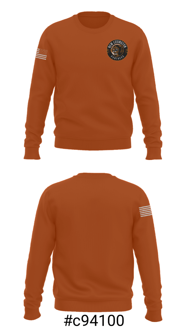 Crew Neck Sweatshirt, New Lexington High School Bowling, Bowling, Teamtime, Team time, sublimation, custom sports apparel, team uniforms, spirit wear, spiritwear, sports uniforms, custom shirts, team store, custom team store, fundraiser sports, apparel fundraiser