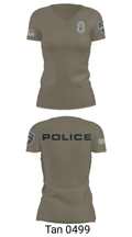 Nolensville Police Dept 20889239 Women's Short Sleeve V-neck Shirt - 36