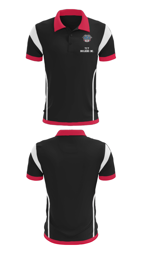 Short Sleeve Performance Polo, TCT Builders Inc., , Teamtime, Team time, sublimation, custom sports apparel, team uniforms, spirit wear, spiritwear, sports uniforms, custom shirts, team store, custom team store, fundraiser sports, apparel fundraiser