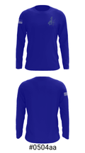 Valley Catholic School Swimming 91203344 Long Sleeve Performance Shirt - 18