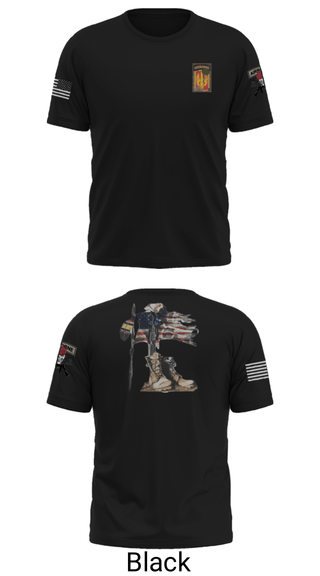 Short Sleeve Performance Shirt, 18th FA BDE Airborne, Army, Teamtime, Team time, sublimation, custom sports apparel, team uniforms, spirit wear, spiritwear, sports uniforms, custom shirts, team store, custom team store, fundraiser sports, apparel fundraiser