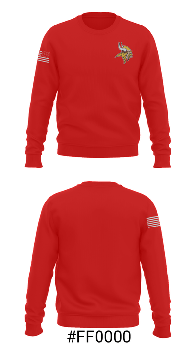 Moriah Central High School Basketball 91248227 Crew Neck Sweatshirt - 16