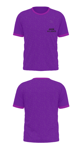 Short Sleeve Performance Shirt, Aragon wildcats, Football, Teamtime, Team time, sublimation, custom sports apparel, team uniforms, spirit wear, spiritwear, sports uniforms, custom shirts, team store, custom team store, fundraiser sports, apparel fundraiser