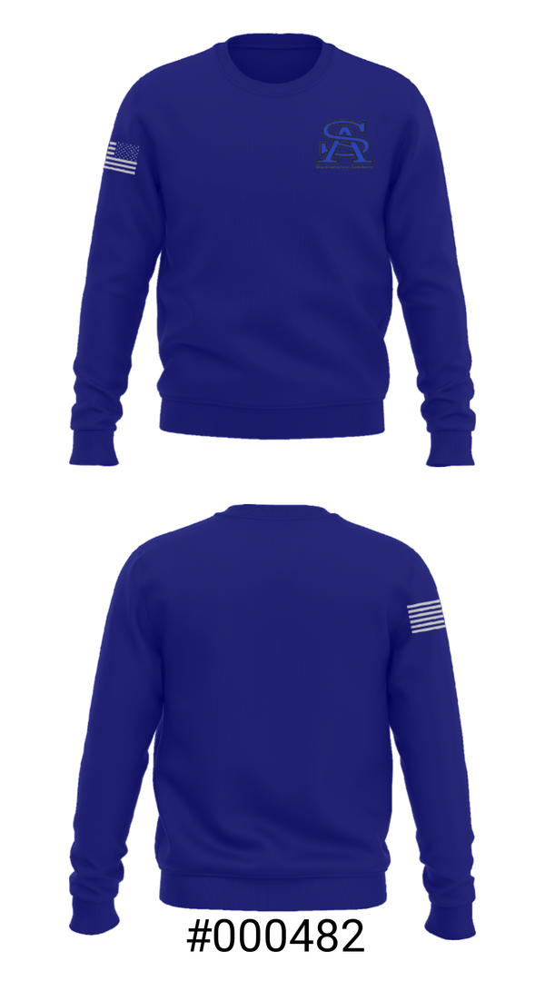 Crew Neck Sweatshirt, Southampton Academy Basketball, Men's Basketball, Teamtime, Team time, sublimation, custom sports apparel, team uniforms, spirit wear, spiritwear, sports uniforms, custom shirts, team store, custom team store, fundraiser sports, apparel fundraiser