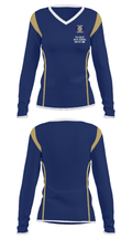 Tri-West High School Wrestling 97951953 Women's Long Sleeve V-neck Shirt - 33