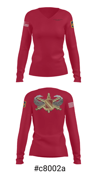 Women's Long Sleeve Vneck Shirt, , Army, Teamtime, Team time, sublimation, custom sports apparel, team uniforms, spirit wear, spiritwear, sports uniforms, custom shirts, team store, custom team store, fundraiser sports, apparel fundraiser