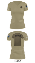 436 SFS DOVER AFB 5343249 Women's Short Sleeve V-neck Shirt - 44