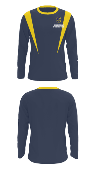 Long Sleeve Performance Shirt, Southridge High School Gymnastics, Spirit Store, Teamtime, Team time, sublimation, custom sports apparel, team uniforms, spirit wear, spiritwear, sports uniforms, custom shirts, team store, custom team store, fundraiser sports, apparel fundraiser
