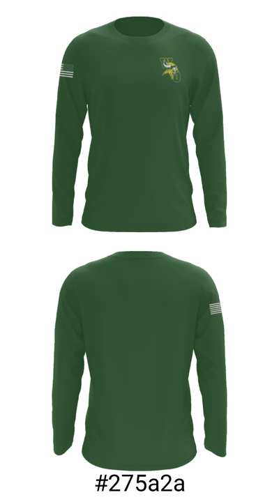 White Oak High School Wrestling 19983390 Long Sleeve Performance Shirt - 18