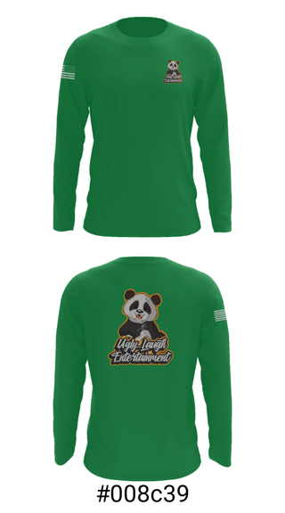 Long Sleeve Performance Shirt, Ugly Laugh Entertainment, , Teamtime, Team time, sublimation, custom sports apparel, team uniforms, spirit wear, spiritwear, sports uniforms, custom shirts, team store, custom team store, fundraiser sports, apparel fundraiser