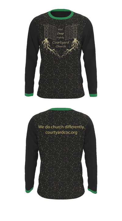 Courtyard Chuch 37286717 Long Sleeve Performance Shirt - 32