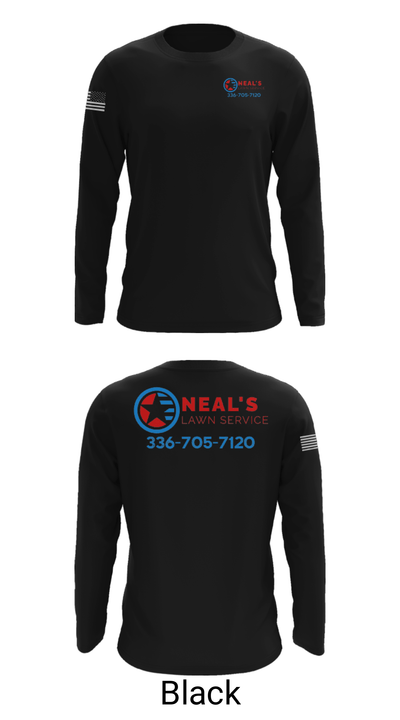Neal's Lawn Service 22363993 Long Sleeve Performance Shirt - 11