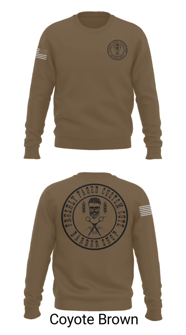 Crew Neck Sweatshirt, Freshly faded custom cutz, , Teamtime, Team time, sublimation, custom sports apparel, team uniforms, spirit wear, spiritwear, sports uniforms, custom shirts, team store, custom team store, fundraiser sports, apparel fundraiser