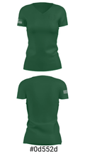 Pennfield High School Bowling 69652196 Women's Short Sleeve V-neck Shirt - 21