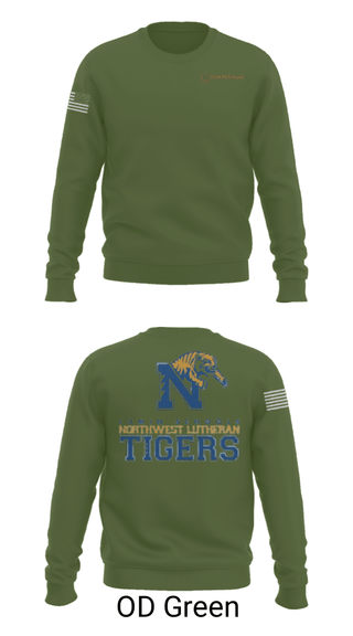 Crew Neck Sweatshirt, Northwest Lutheran School, Spirit Store, Teamtime, Team time, sublimation, custom sports apparel, team uniforms, spirit wear, spiritwear, sports uniforms, custom shirts, team store, custom team store, fundraiser sports, apparel fundraiser