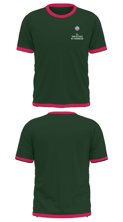 El Tripletazo NC foodtruck 97898055 Short Sleeve Performance Shirt - 24