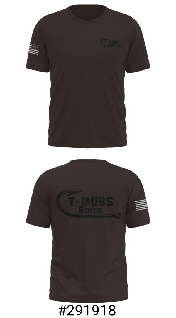 Short Sleeve Performance Shirt, TDubs Baits, , Teamtime, Team time, sublimation, custom sports apparel, team uniforms, spirit wear, spiritwear, sports uniforms, custom shirts, team store, custom team store, fundraiser sports, apparel fundraiser