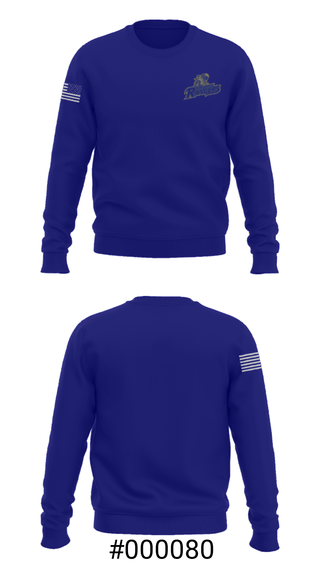 Crew Neck Sweatshirt, Northwest Area High School, Spirit Store, Teamtime, Team time, sublimation, custom sports apparel, team uniforms, spirit wear, spiritwear, sports uniforms, custom shirts, team store, custom team store, fundraiser sports, apparel fundraiser