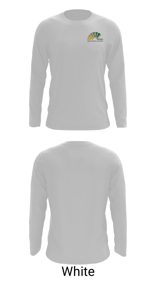 Long Sleeve Performance Shirt, St. Patrick Academy, Spirit Store, Teamtime, Team time, sublimation, custom sports apparel, team uniforms, spirit wear, spiritwear, sports uniforms, custom shirts, team store, custom team store, fundraiser sports, apparel fundraiser
