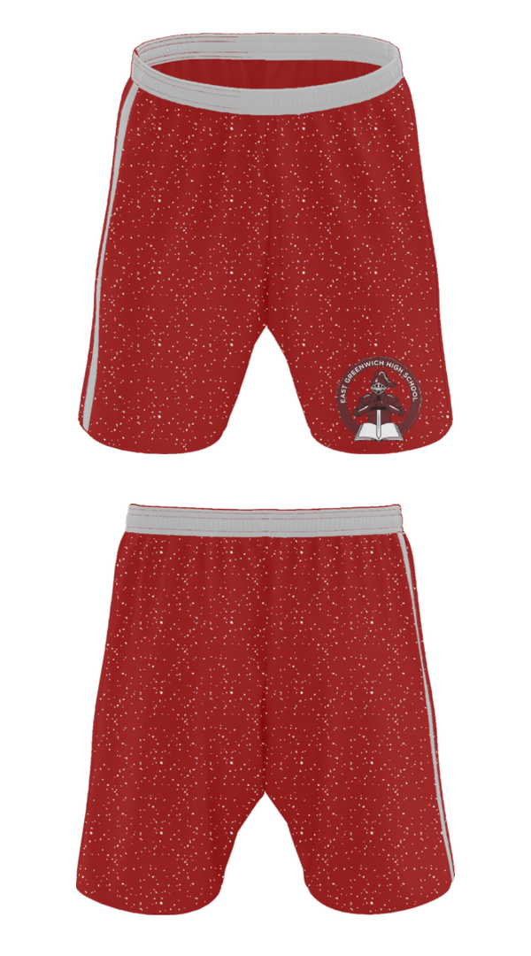 Athletic Shorts With Pockets, East Greenwich High School Ice Hockey, Ice Hockey, Teamtime, Team time, sublimation, custom sports apparel, team uniforms, spirit wear, spiritwear, sports uniforms, custom shirts, team store, custom team store, fundraiser sports, apparel fundraiser