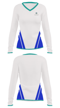 464 Med. Co. (DS) 94227357 Women's Long Sleeve V-neck Shirt - 23