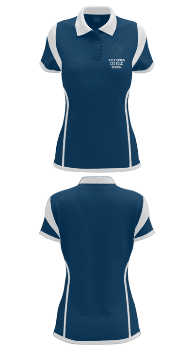 Holy Cross Catholic School 15261951 Women's Short Sleeve Performance Polo  - 26