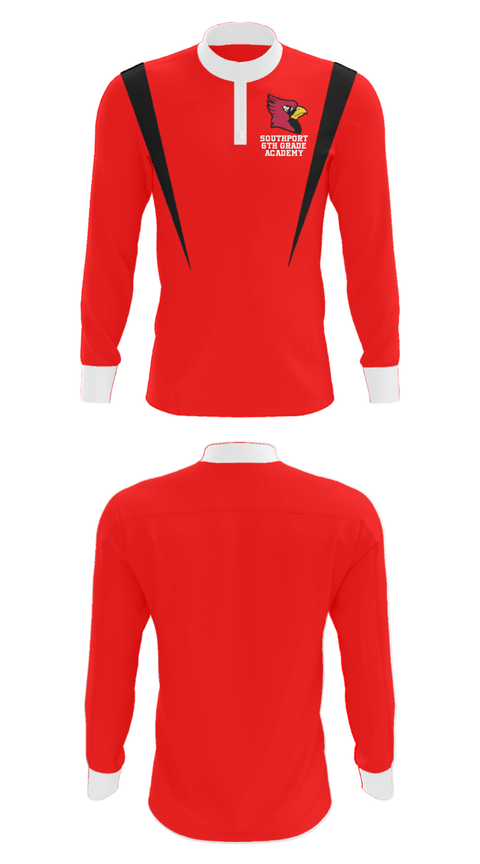 Quarter Zip Jacket, Southport 6Th Grade Academy, Spirit Store, Teamtime, Team time, sublimation, custom sports apparel, team uniforms, spirit wear, spiritwear, sports uniforms, custom shirts, team store, custom team store, fundraiser sports, apparel fundraiser