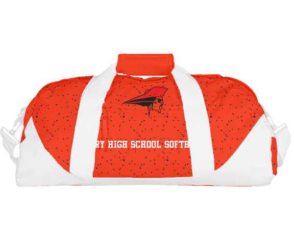 Duffle Bag, Perry High School Softball, Softball, Teamtime, Team time, sublimation, custom sports apparel, team uniforms, spirit wear, spiritwear, sports uniforms, custom shirts, team store, custom team store, fundraiser sports, apparel fundraiser