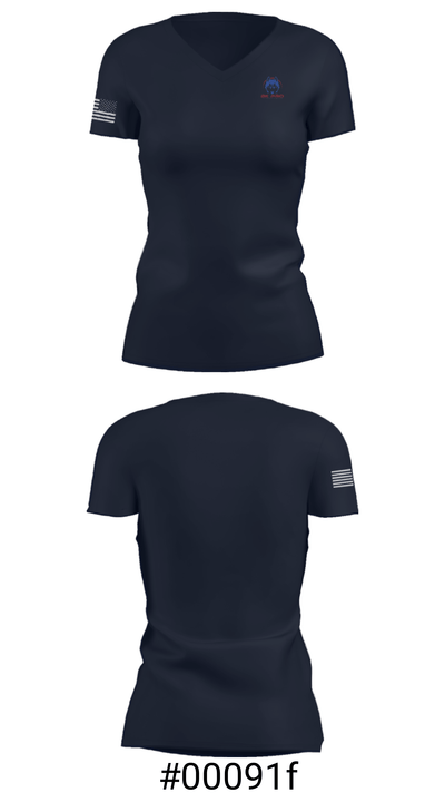 BK Pro TV Mounting LLC 37040038 Women's Short Sleeve V-neck Shirt - 21