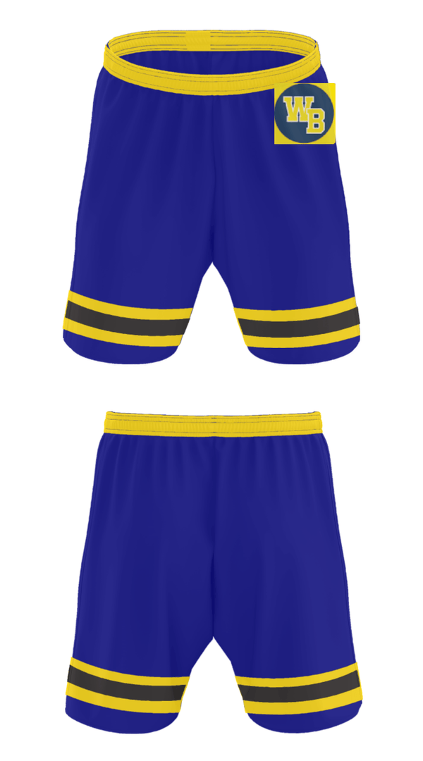 Athletic Shorts With Pockets, West Babylon Junior High School Wrestling, Wrestling, Teamtime, Team time, sublimation, custom sports apparel, team uniforms, spirit wear, spiritwear, sports uniforms, custom shirts, team store, custom team store, fundraiser sports, apparel fundraiser