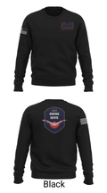 Manvel High School Swimming 12453838 Crew Neck Sweatshirt - 9