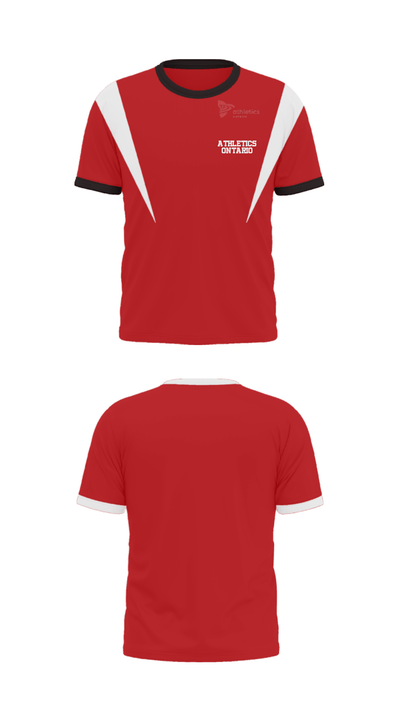 Athletics Ontario 7294695 Short Sleeve Performance Shirt - 32