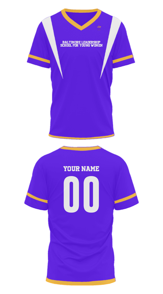 Mens Soccer Jersey, Baltimore Leadership School For Young Women, Spirit Store, Teamtime, Team time, sublimation, custom sports apparel, team uniforms, spirit wear, spiritwear, sports uniforms, custom shirts, team store, custom team store, fundraiser sports, apparel fundraiser
